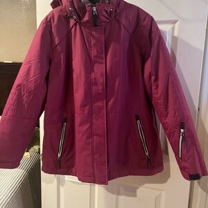 Free Country Women's Ski Jacket in Berry
